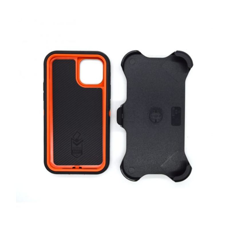 Case OtterBox Defender para iPhone 17 - Gris Naranja - 0729000096