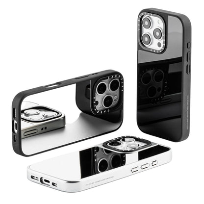 Estuche CASETiFY Mirror Marco Negro para iPhone 15 - 0756000005
