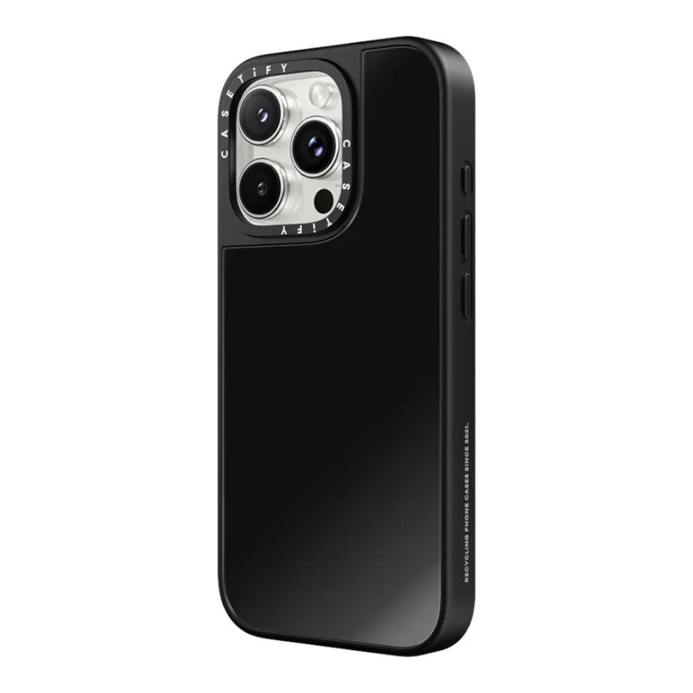 CASETiFY Mirror Marco Negro para iPhone 16 Pro - 0756000019