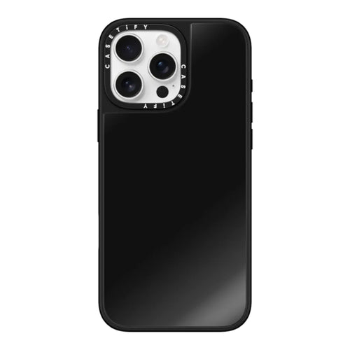 Case Casetify Mirror marco Negro iPhone 16 Pro Max Negro