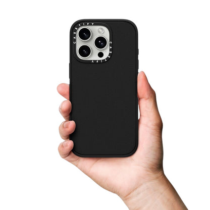 Estuche CASETiFY Impact con MagSafe para iPhone 16 Pro Max - Negro - 0756000051