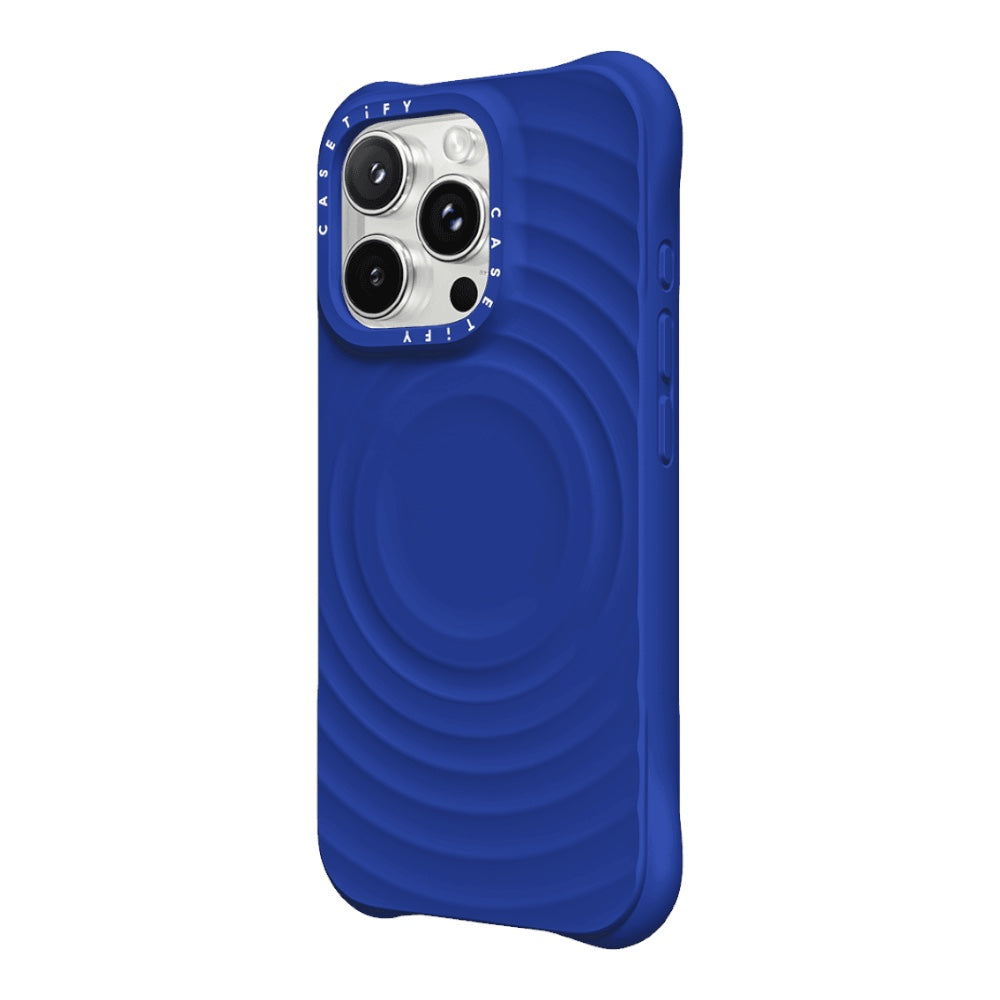 Estuche CASETiFY Ripple iPhone 16 Pro Azul - 0756000109