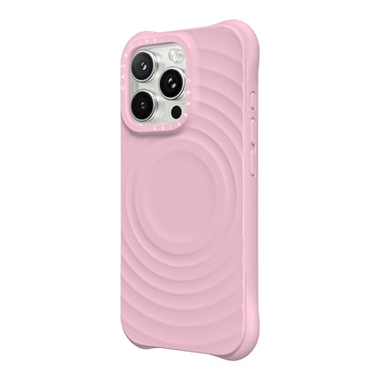 Estuche CASETiFY Ripple para iPhone 16 Plus - Rosado - 0756000112