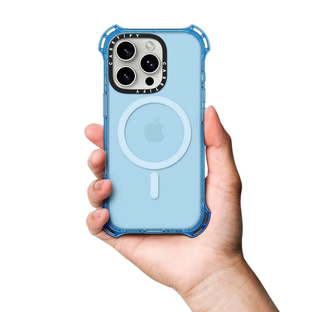 Estuche CASETiFY Bounce para iPhone 14 Pro Max - Azul - 0756000131