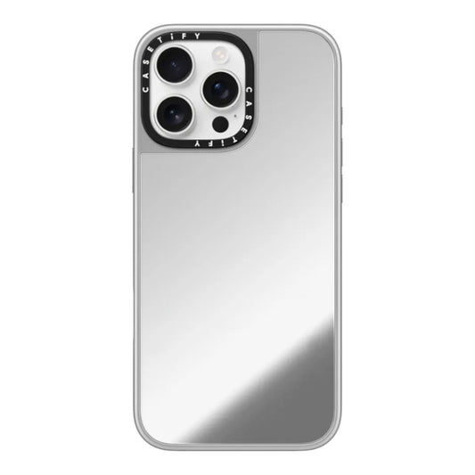 Case Casetify Mirror con MagSafe iPhone 16 Plus Gris