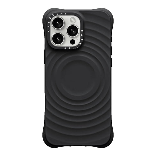 Case Casetify Ripple iPhone 16 Negro