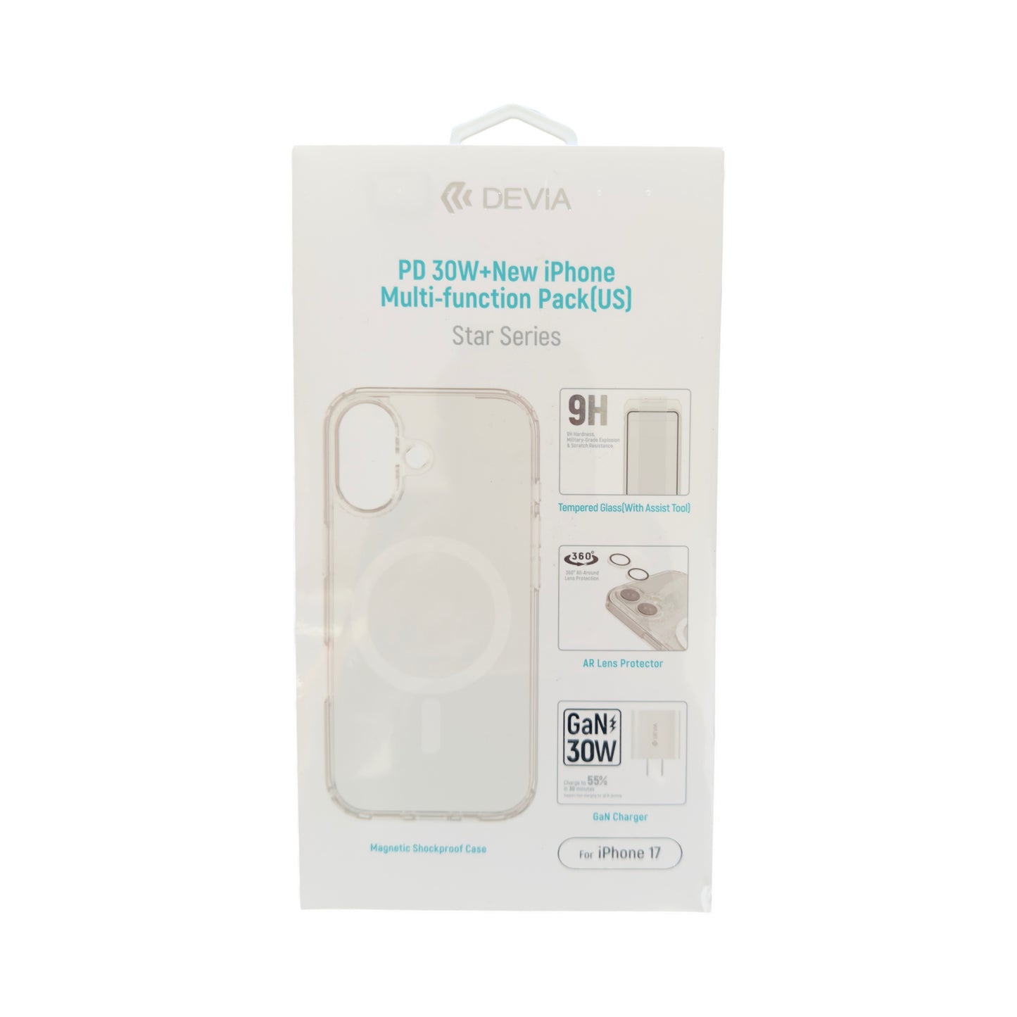 Pack Multi-función Devia iPhone 17 - Star Series PD 30W - 0757000023