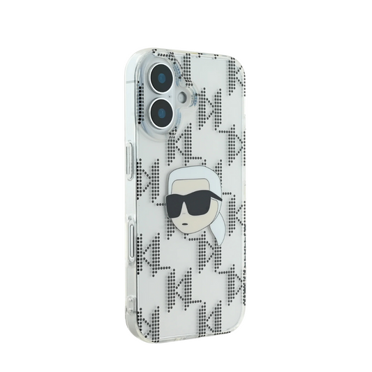 Estuche Karl Lagerfeld Hc Iml K. Head Monogram para iPhone 16 - 0759000006