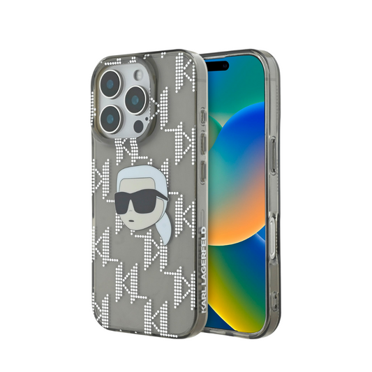 Estuche Karl Lagerfeld Hc Iml K. Head Monogram para iPhone 16 Pro Max - 0759000008