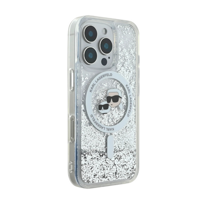Estuche Karl Lagerfeld Hc MagSafe Glitter para iPhone 16 Pro - 0759000017
