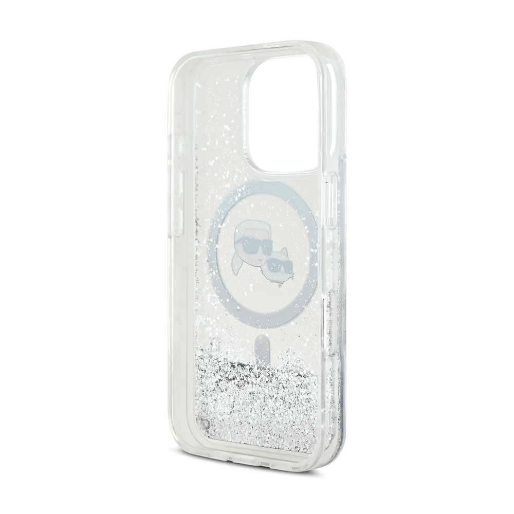 Estuche Karl Lagerfeld Hc MagSafe Glitter para iPhone 16 Pro - 0759000017