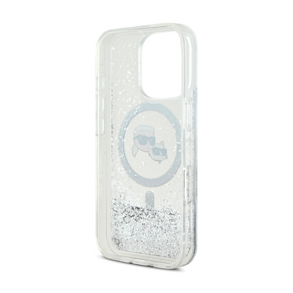 Estuche Karl Lagerfeld Hc MagSafe Glitter para iPhone 16 Pro - 0759000017