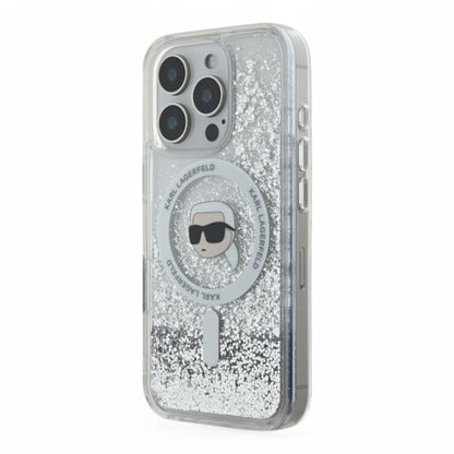 Estuche Karl Lagerfeld Hc MagSafe Glitter para iPhone 16 Pro - 0759000018