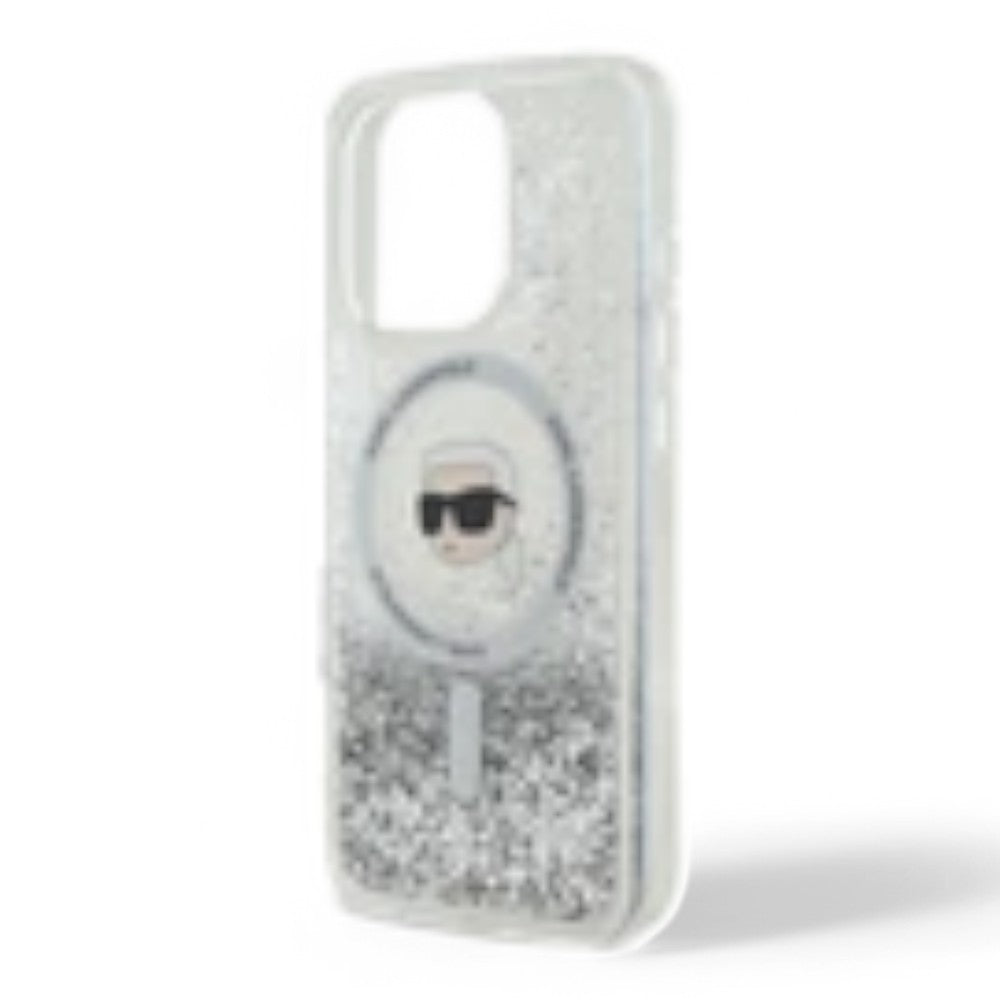 Estuche Karl Lagerfeld Hc MagSafe Glitter para iPhone 16 Pro - 0759000018