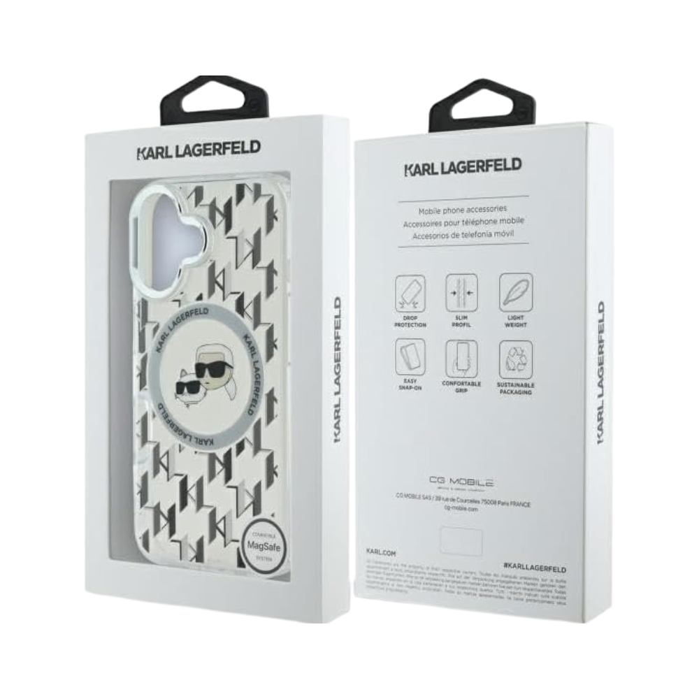 Estuche Karl Lagerfeld Hc MagSafe para iPhone 16 - 0759000022