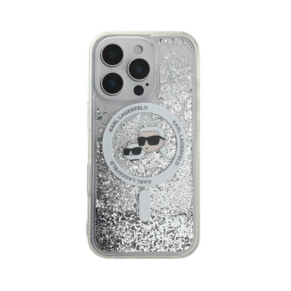 Estuche Karl Lagerfeld Hc MagSafe Glitter para iPhone 16 - 0759000023