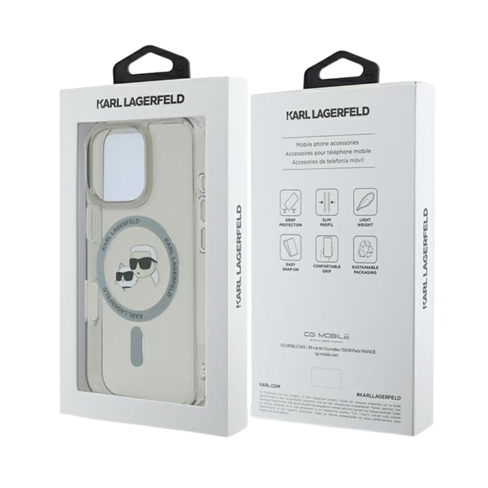 Estuche Karl Lagerfeld Hc MagSafe para iPhone 16 Pro Max - 0759000026