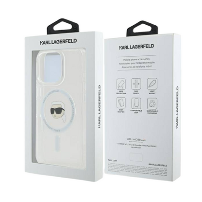 Estuche Karl Lagerfeld Hc MagSafe para iPhone 16 Pro Max - 0759000027