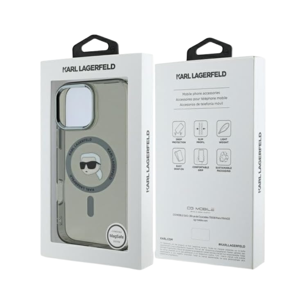 Estuche Karl Lagerfeld Hc MagSafe para iPhone 16 Pro Max - 0759000028