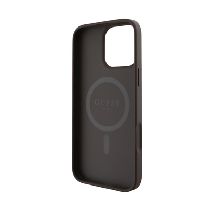 Estuche GUESS Hc MagSafe Brown para iPhone 16 Pro - 0760000002