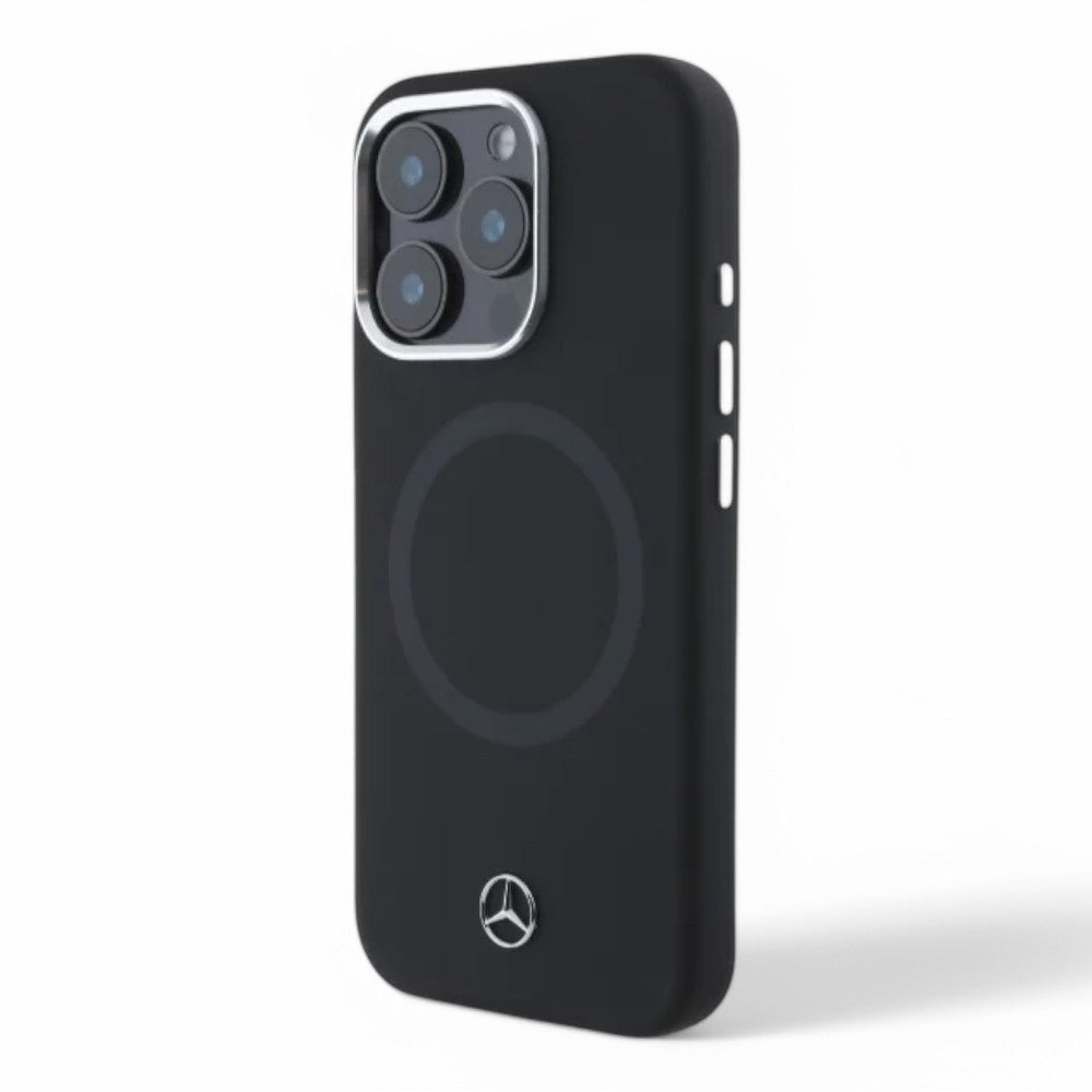 Mercedes-Benz mb hc magsafe silicone tonal logo black iphone 16 pro max