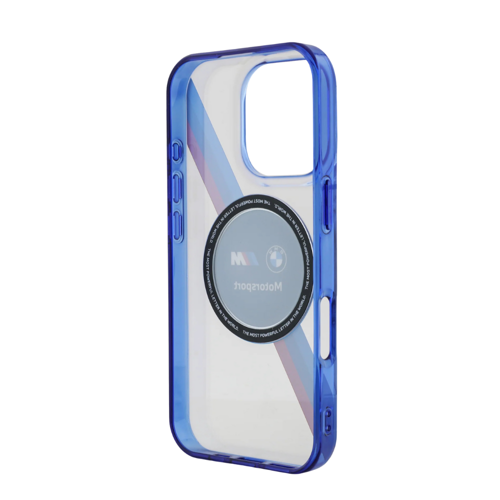 BMW hc motorsport magsafe iml circle transparent iphone 16 pro