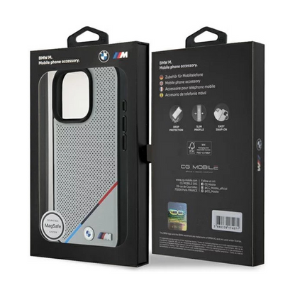 Estuche BMW Hc M MagSafe para iPhone 16 Pro - Tricolor Grey - 0763000006