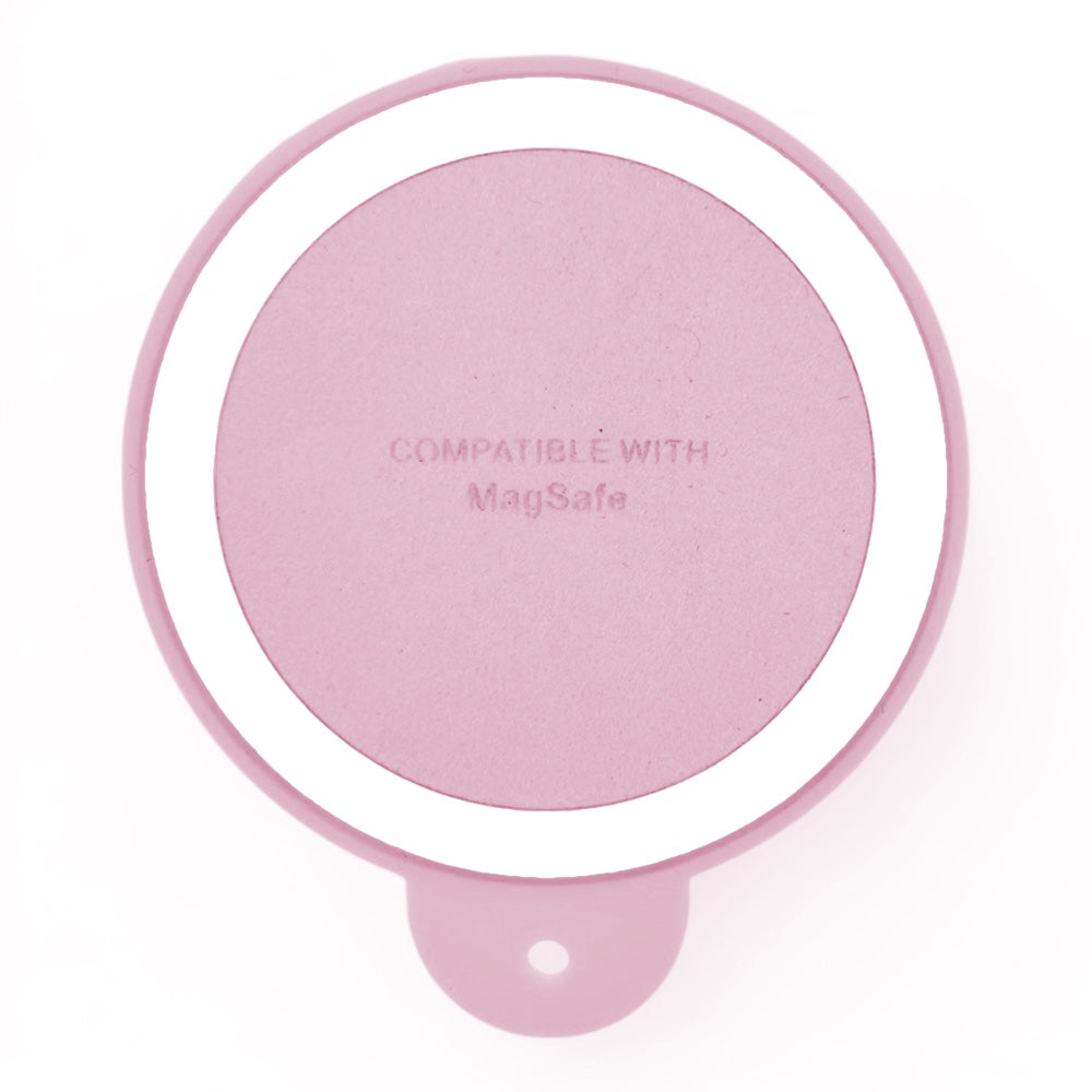 Gadget el rey magsafe ventosa circular color rosado