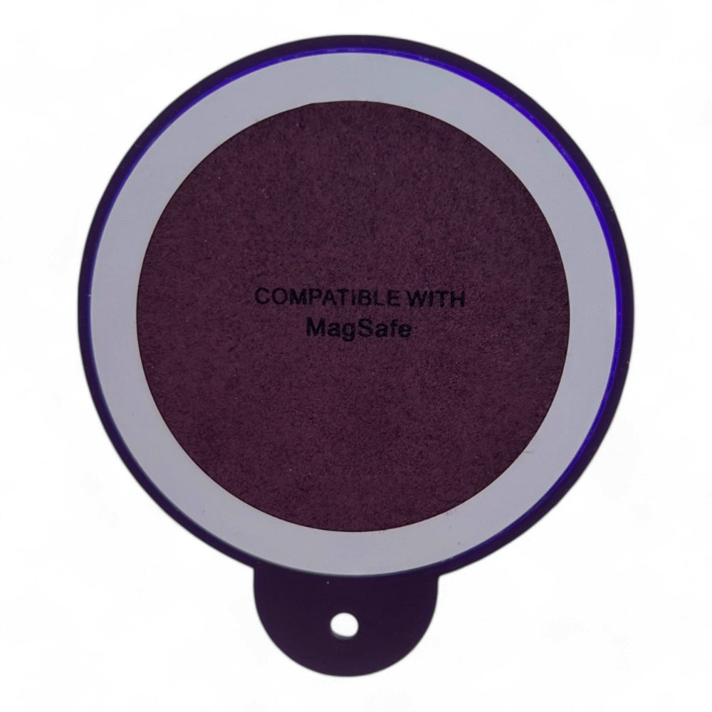 Gadget el rey magsafe ventosa circular color burgundy