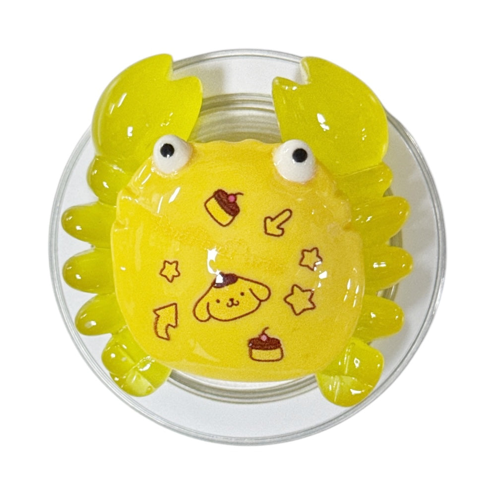 Gadget pop grip magsafe circular cangrejo amarillo