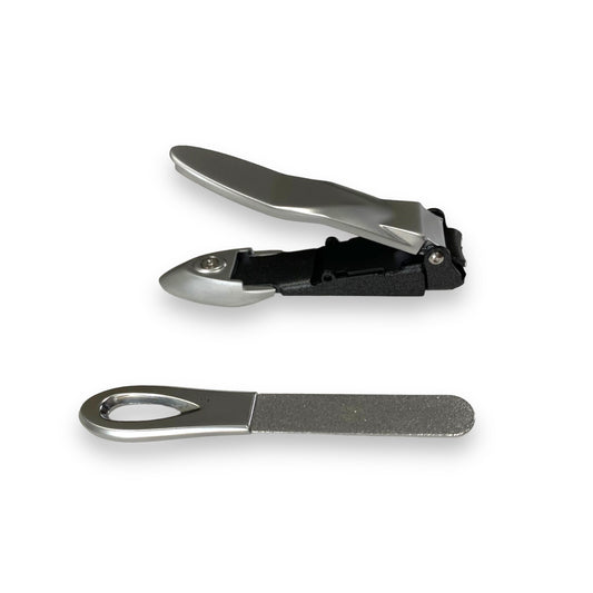 Kit de Corta Uñas Moderno Gris Claro - 1107101300340091