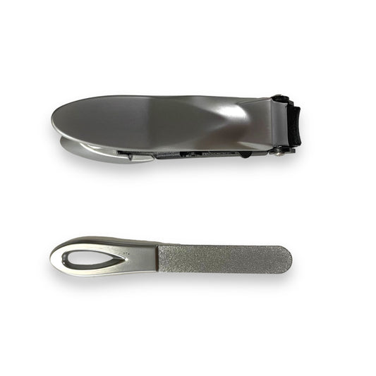 Kit de Corta Uñas Moderno Gris Claro - 1107101300340091
