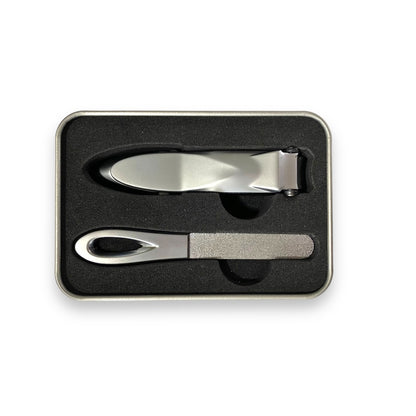 Kit de Corta Uñas Moderno Gris Claro - 1107101300340091