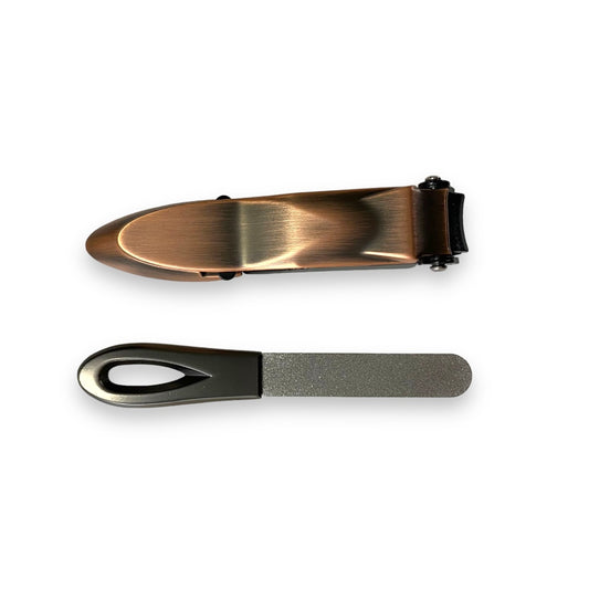 Kit de Corta Unas Moderno Color Bronce - 1107101300360273