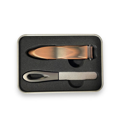 Kit de Corta Unas Moderno Color Bronce - 1107101300360273
