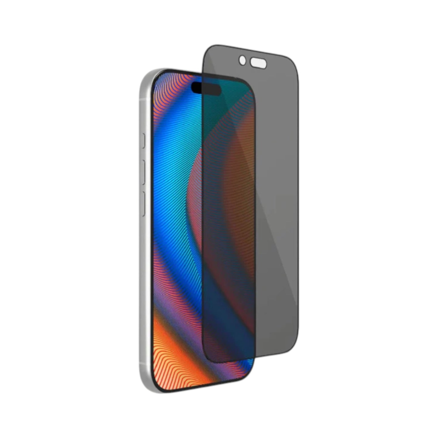Apple Vidrio Templado con Marco Negro iPhone 17 Air - Privacidad | TOP MOVIL Guatemala