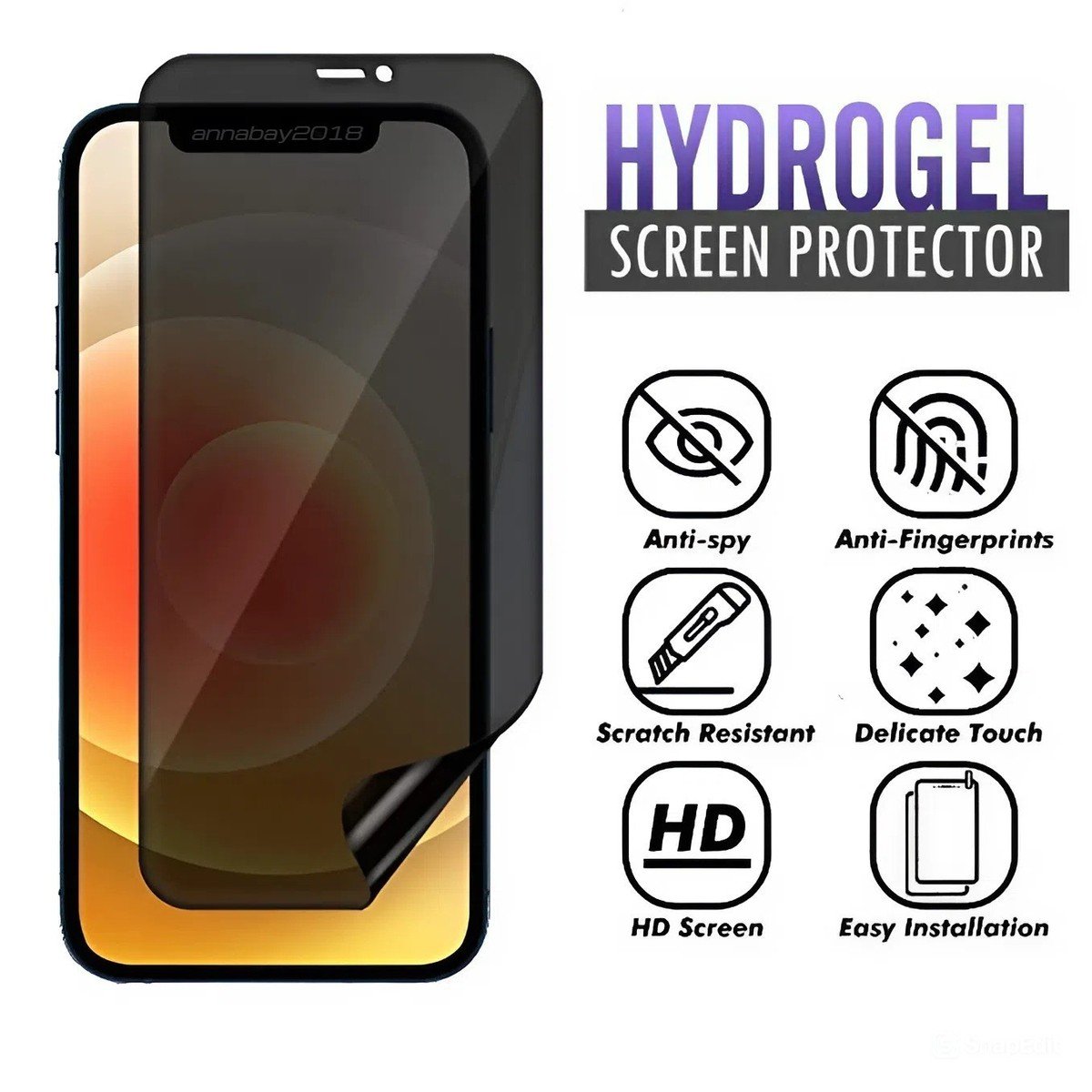 Film de privacidad mate para cualquier celular