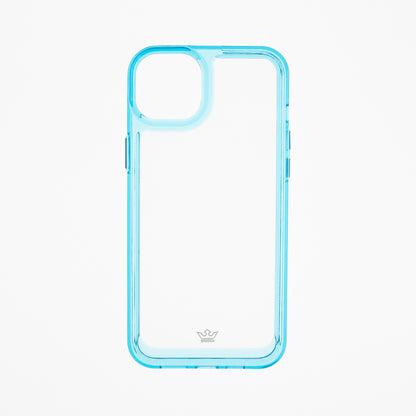 Estuche Transparente El Rey para iPhone 14 Plus - Turquesa - 14PLELRTMC02