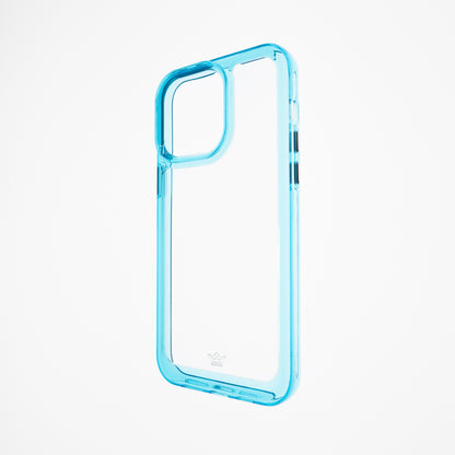 Estuche Transparente El Rey para iPhone 14 Pro - Turquesa - 14PRELRTMC02