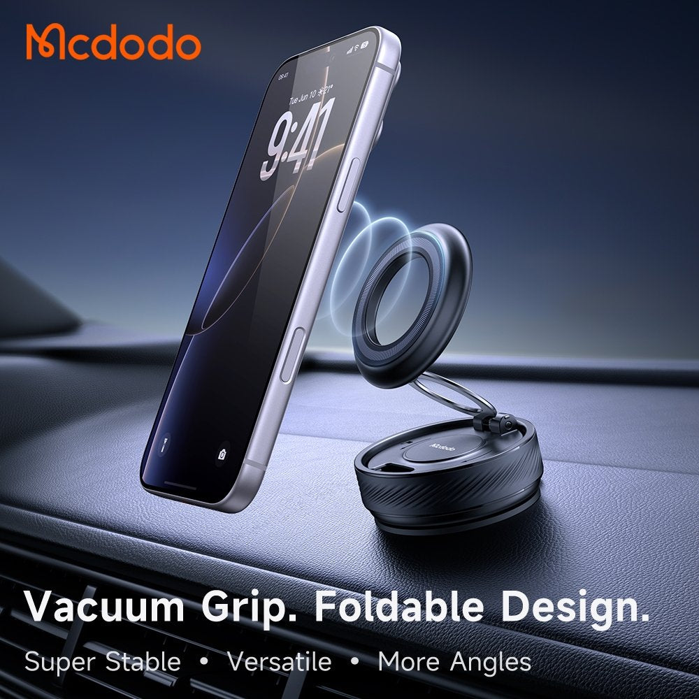 - Ningún fabricante - McDodo Tb-8420 Soporte para Celular en Carro 360Â° Ventosa Serie Spin Craft Negro | TOP MOVIL Guatemala