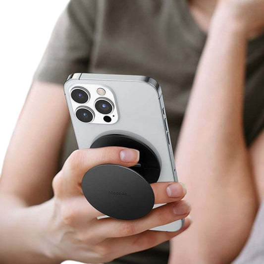 Soporte Circular Magnético McDodo MR-7910 - Napa Negro | TOP MOVIL Guatemala