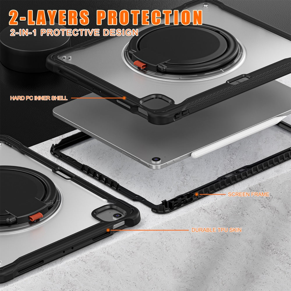 Estuche popeye b series modelo ipad air 13 2024 color transparente sin strap