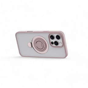 Estuche devia magsafe iphone 16 delight series magnetic case with bracket color fucsia