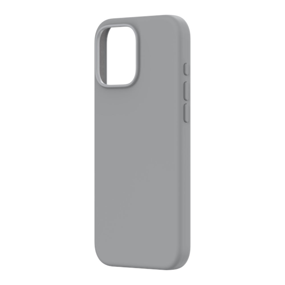 Estuche devia skin iphone 16 pro max nature series silicone magnetic case color gris oscuro