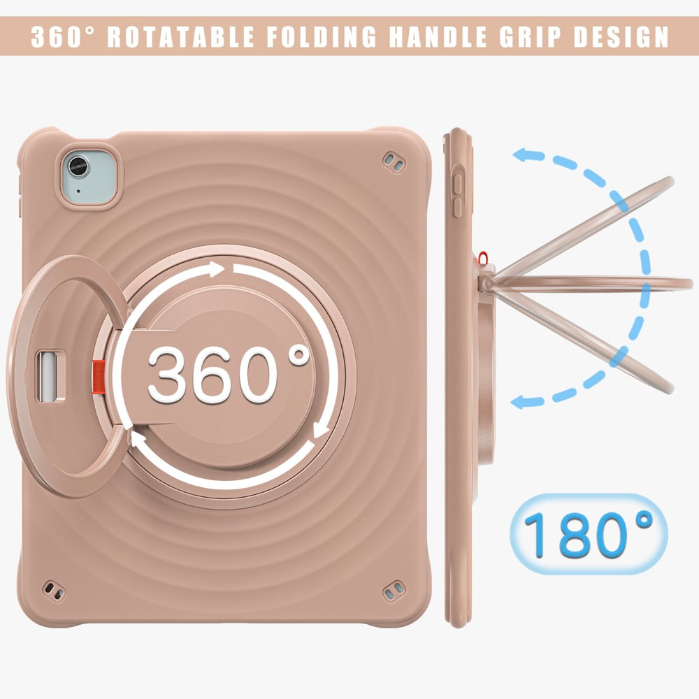 Estuche chief engineer b series modelo ipad air 13 2024 color cafe con strap