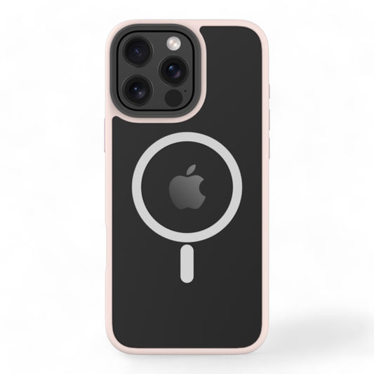 Estuche devia magsafe iphone 16 plus pino series magnetic shockproof case color fucsia - imagen 1