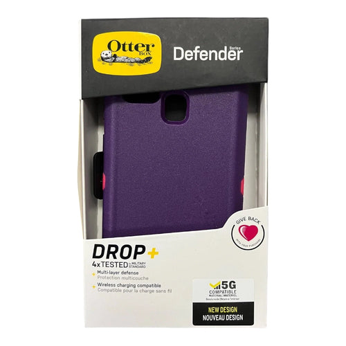 Case OtterBox Defender | Samsung A21s | Morado / Rosado