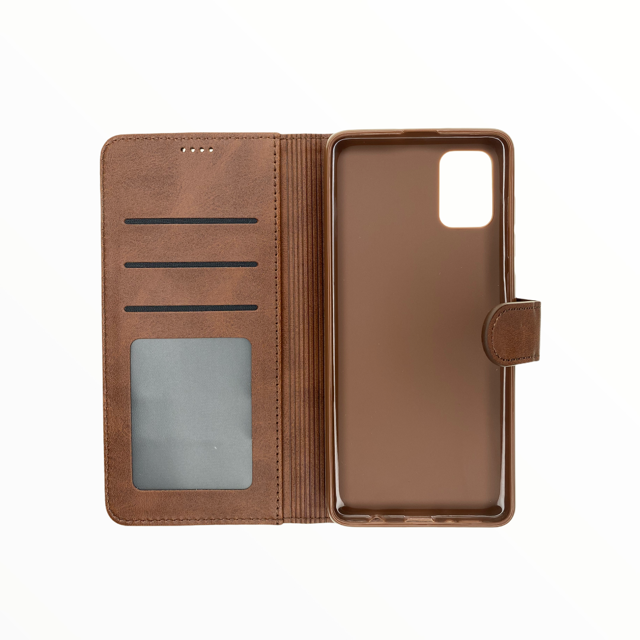 Estuche Cartera LC Imeeke Folio Libreta Samsung A41 - Café - A41UFC02
