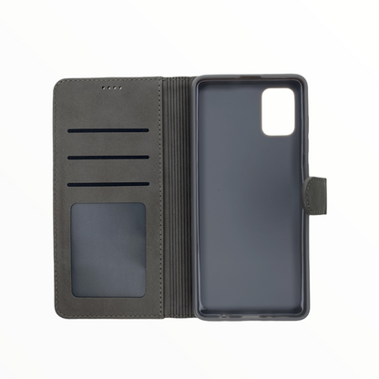 Estuche Carteras LC Imeeke Folio para Samsung A41 - Negro - A41UFC04