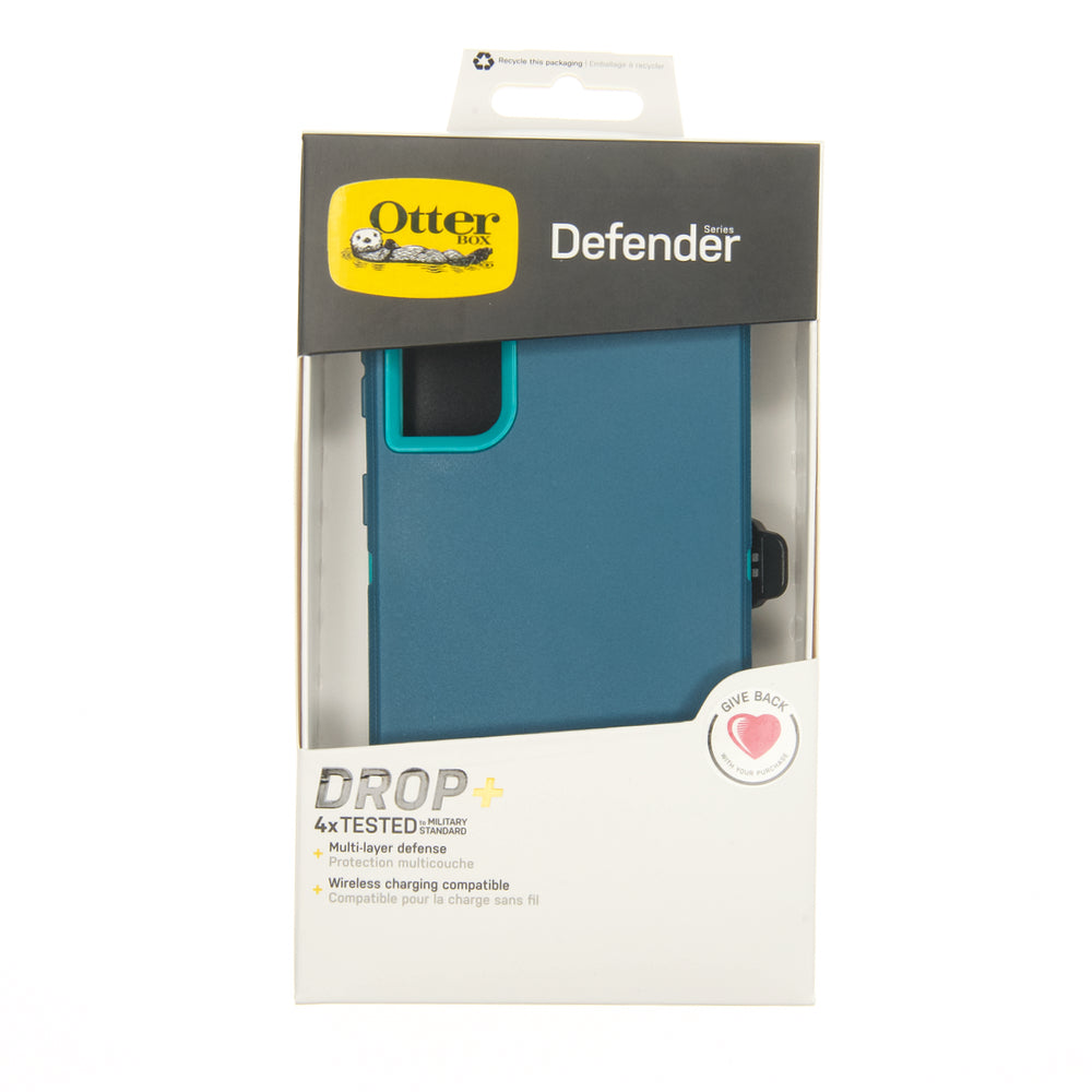 estuche proteccion otterbox defender samsung a72 color turquesa